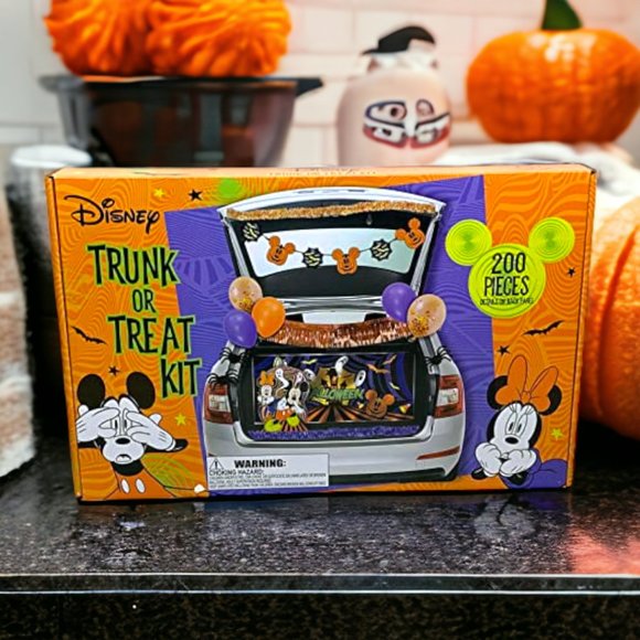 Disney Other - Disney Mickey & Minnie Halloween Trunk Or Treat Kit 200 Pieces